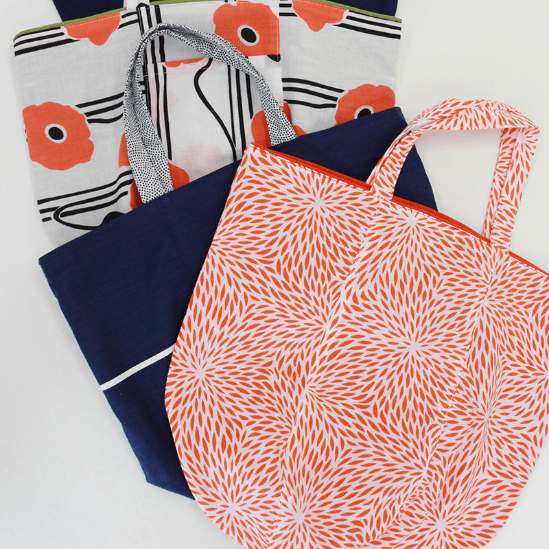 京屋オリジナル 本染めバッグ「hagire」